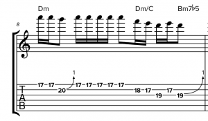 Tabla de notas